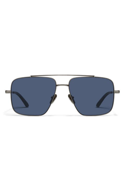 Level Out 60mm Aviator Sunglasses