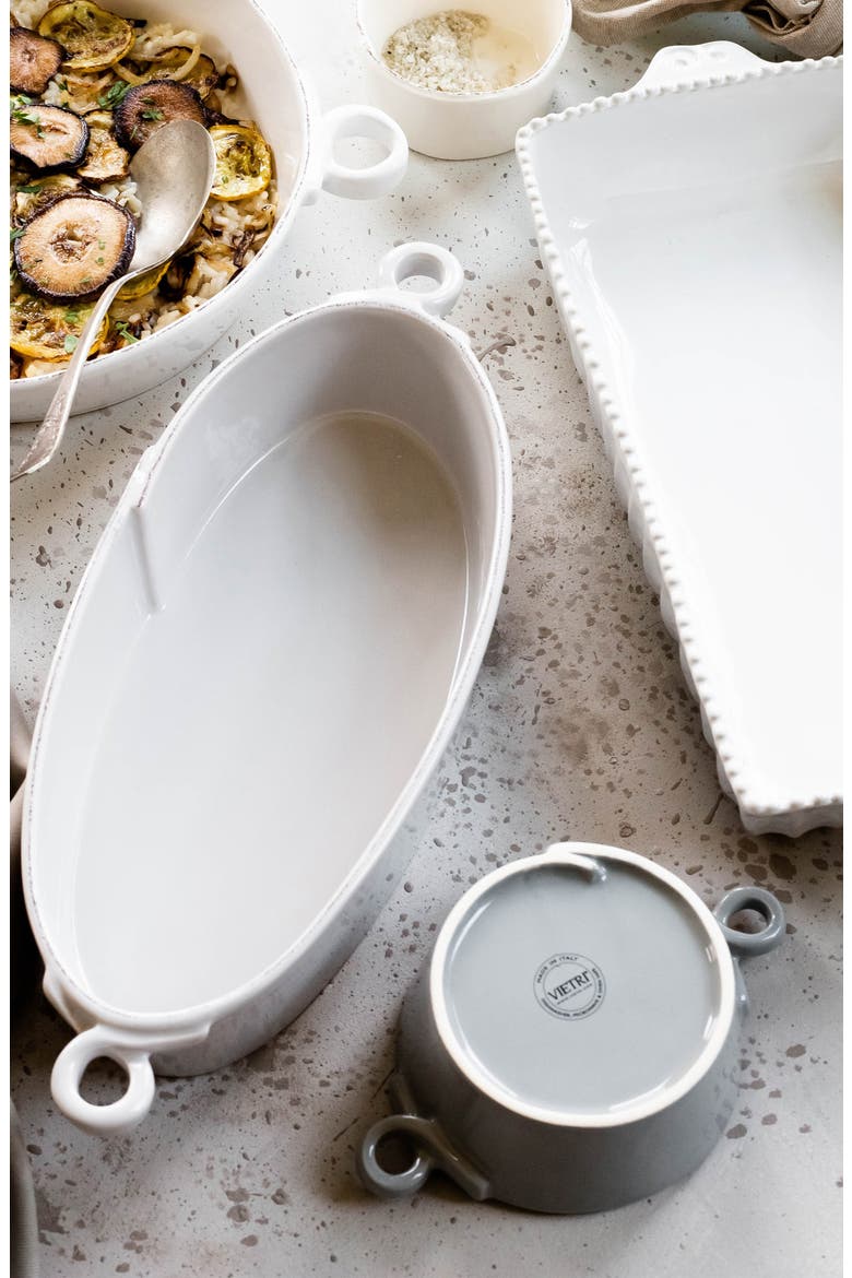 Lastra Small Handled Serving Bowl, Alternate, color, LIGHT GRAY