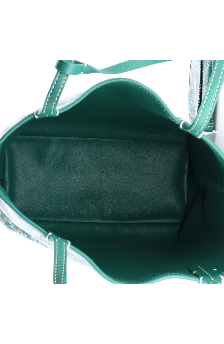 Pre-Owned Goyard Anjou Reversible Tote Coated Canvas Mini, Alternate, color, Green