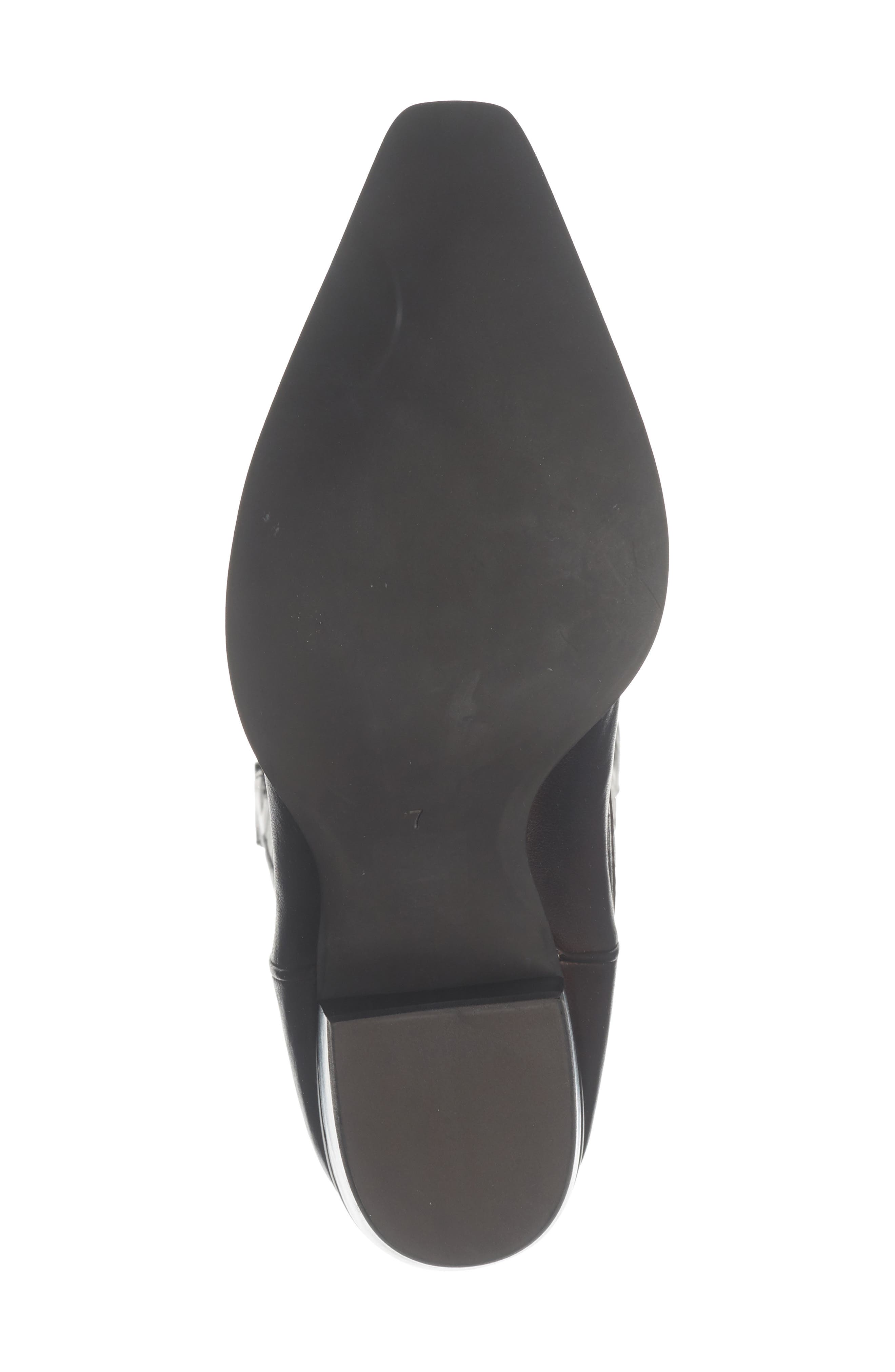 Jeffrey Campbell Floured Western Boot, Alternate, color, Brown