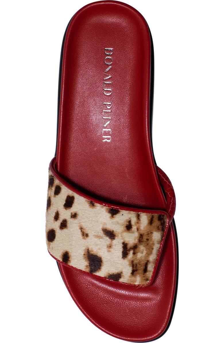 Donald Pliner Fifi Genuine Calf Hair Platform Wedge Sandal, Alternate, color,