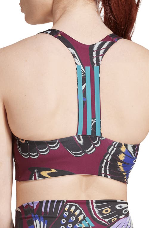 Adidas X Farm Rio X Farm Rio Sports Bra In Multi