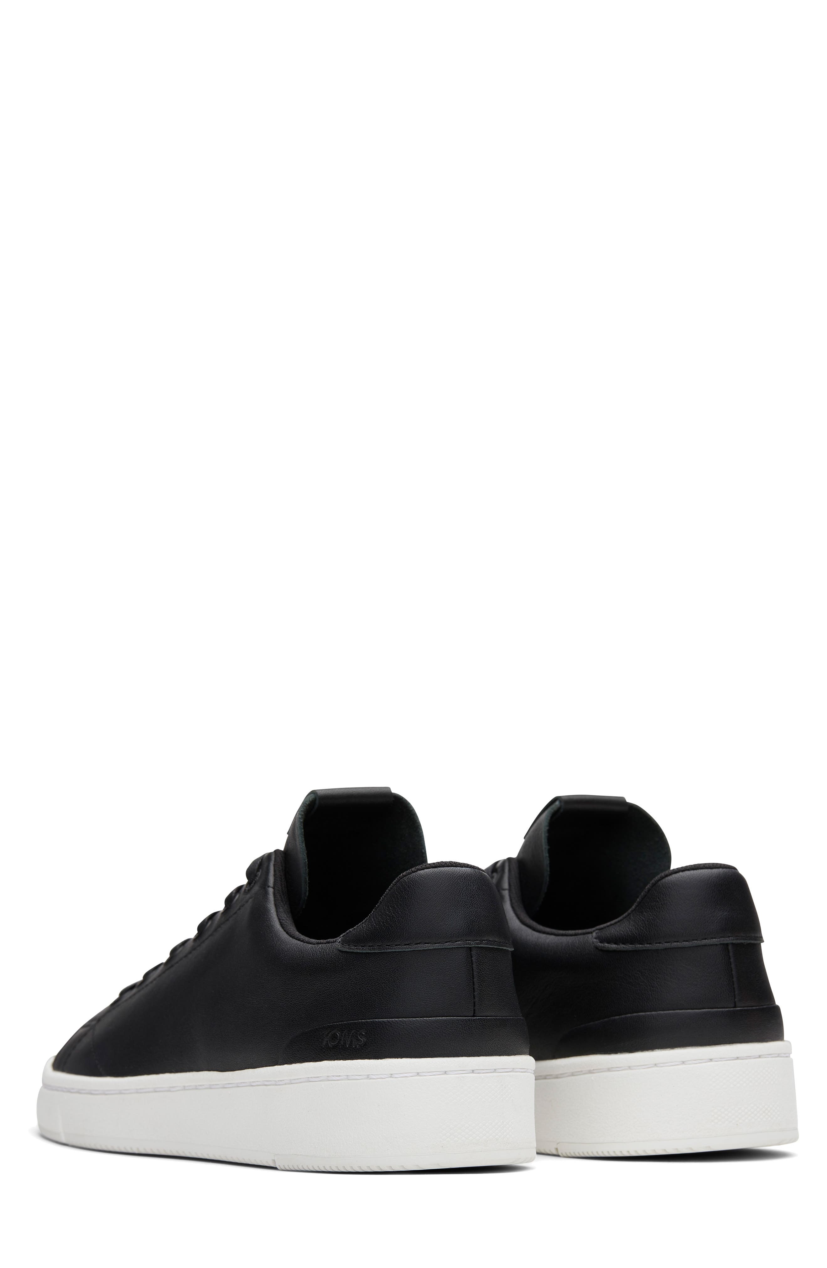 TOMS Travel Lite Sneaker, Alternate, color, Black Leather