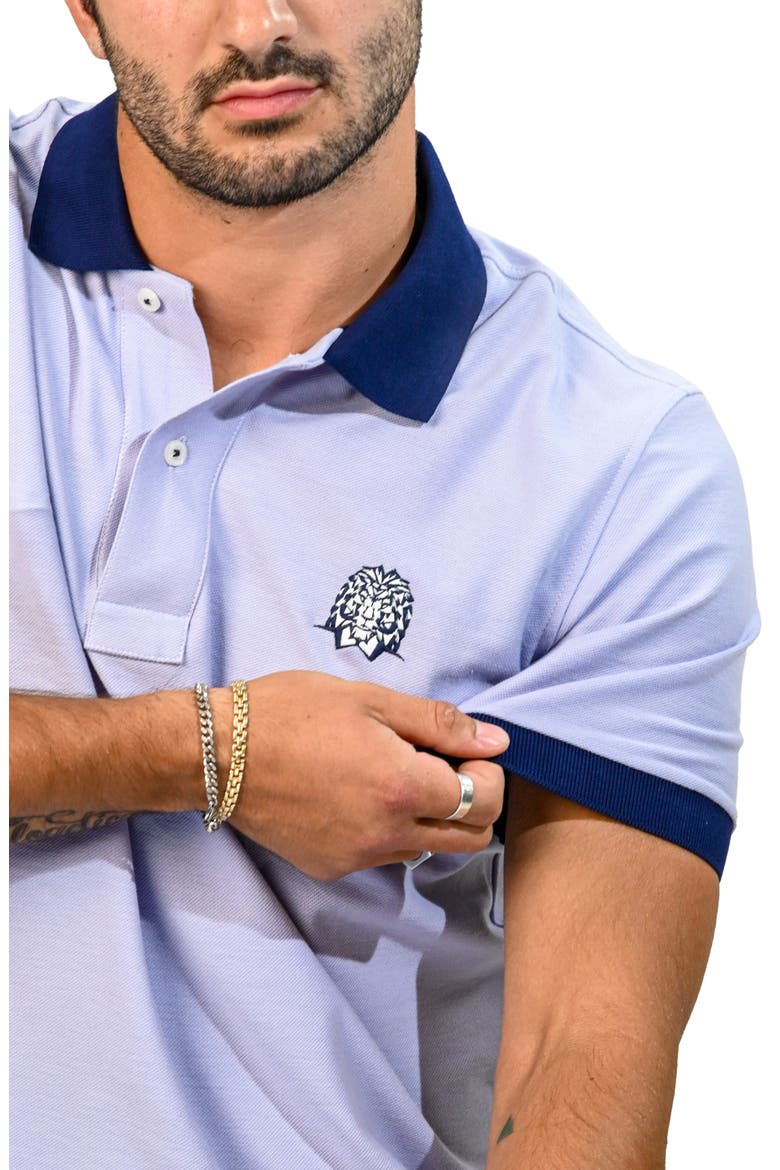 Mozartspecktip Stretch Nylon Polo, Alternate, color, PURPLE