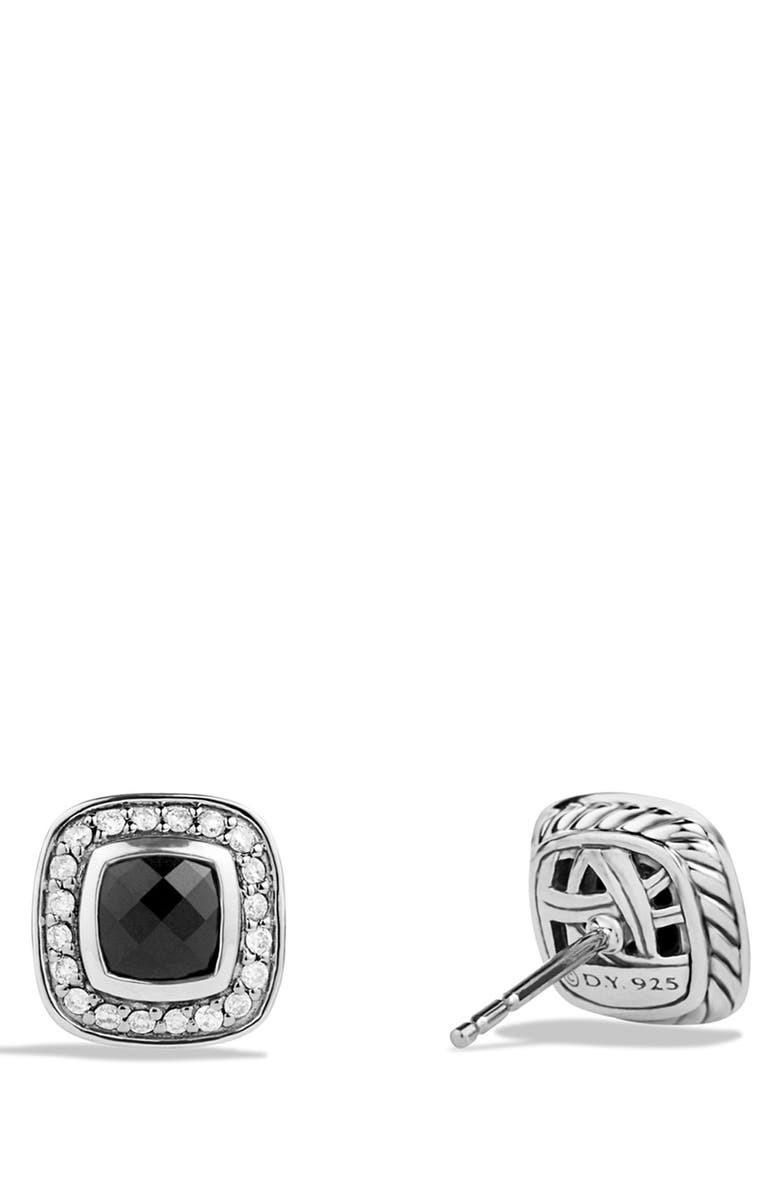 David Yurman Albion Petite Earrings with Diamonds, Alternate, color,