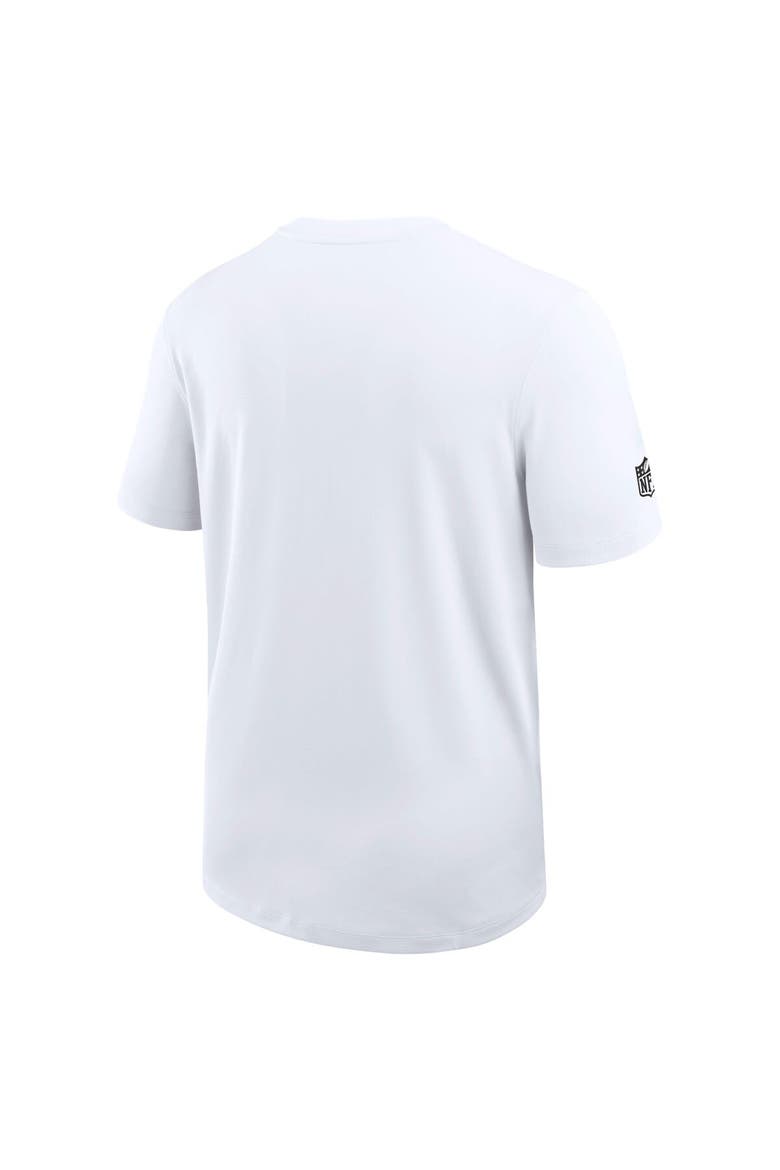 Men's Nike White New Orleans Saints Sideline UV Performance Coach Shirt, Alternate, color, White