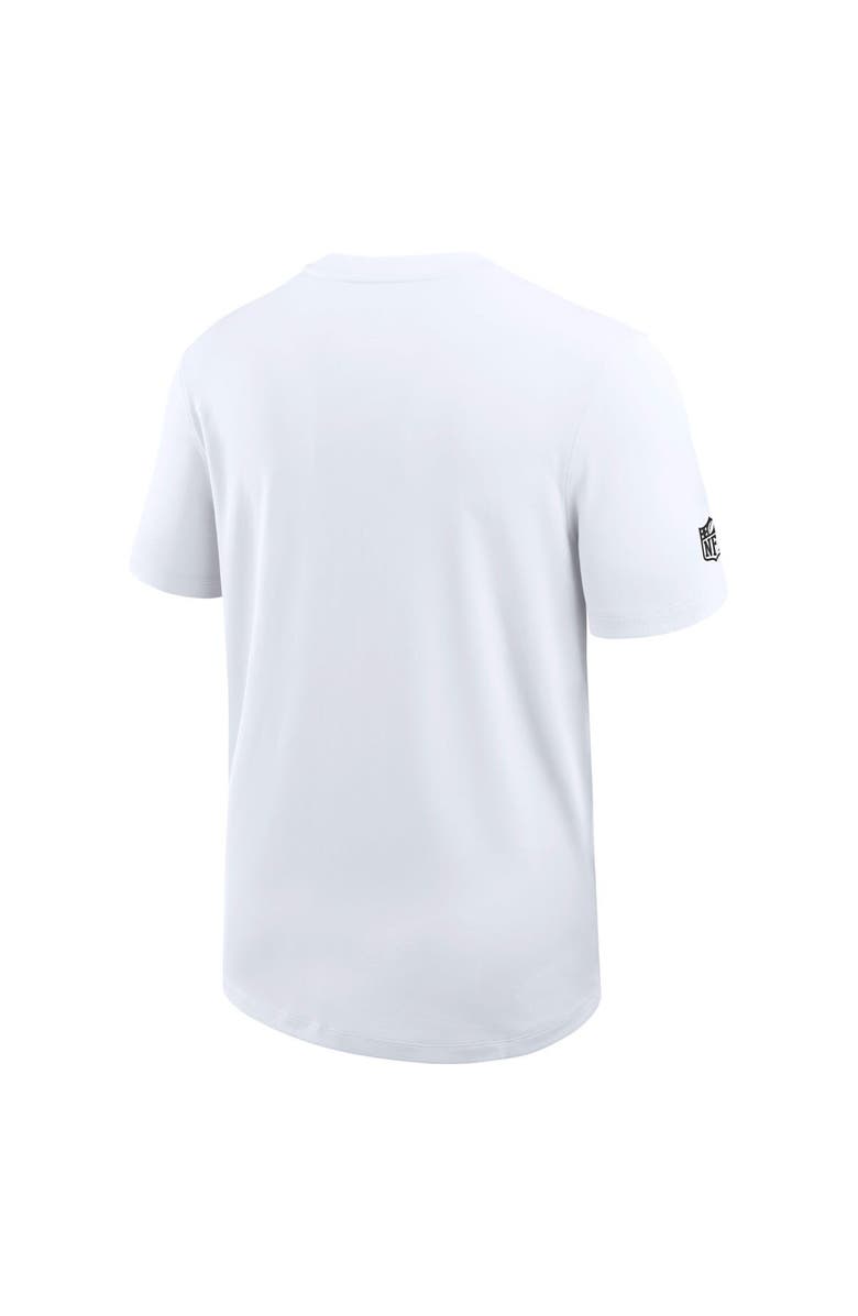 Nike Men's Nike White New Orleans Saints Sideline UV Performance Coach Shirt, Alternate, color, White