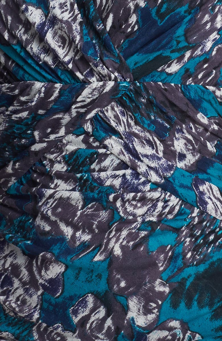 Classiques Entier<sup>®</sup> Print Silk Blend Mesh Top, Alternate, color,