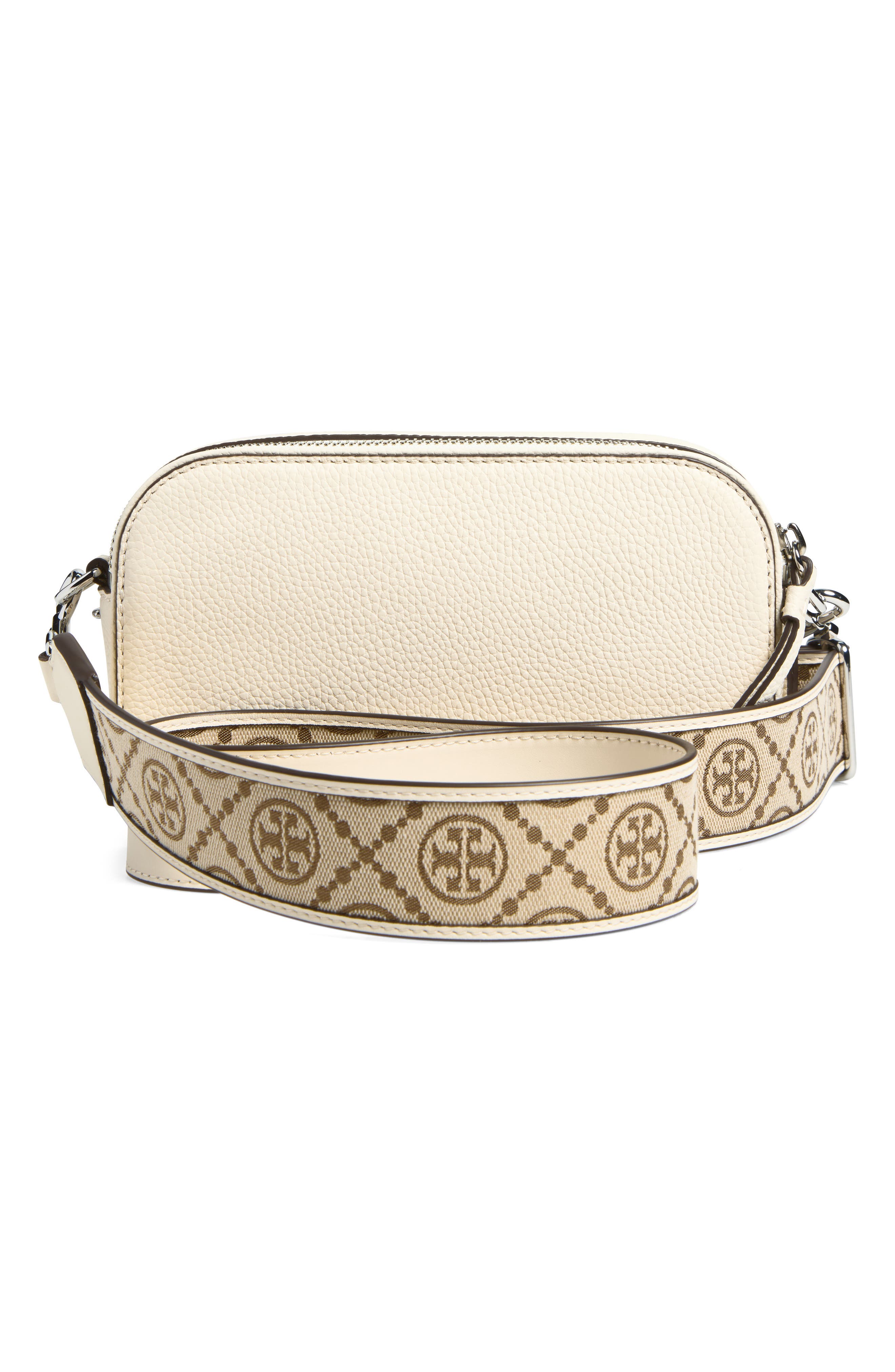 Mini Miller Leather Crossbody Bag, Alternate, color, IVORY