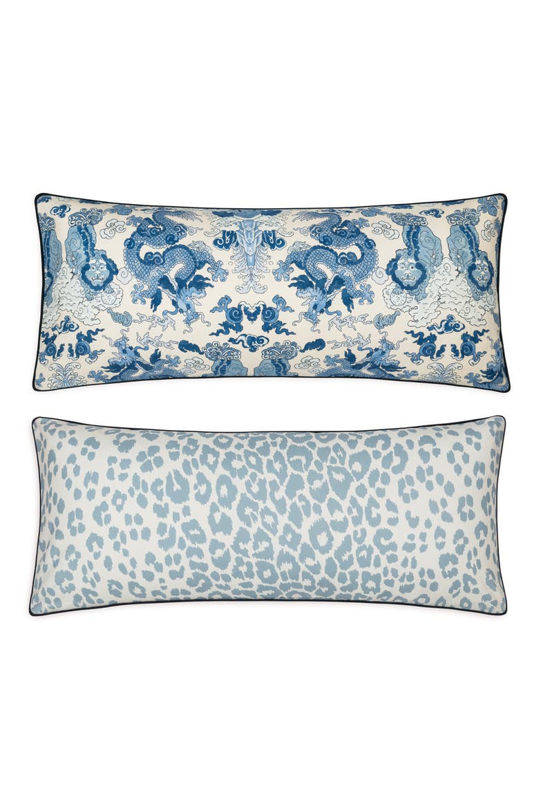 Reversible Lumbar Pillow, Main, color, MAGIC BLUE/ ICONIC SKY