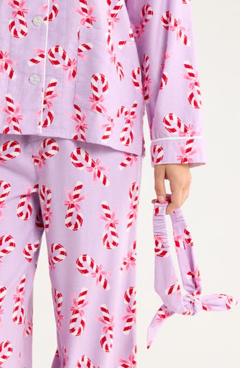 Print Flannel Pajamas