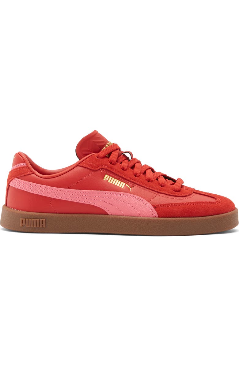 PUMA Club II Era Sneaker, Alternate, color, Candy Apple/ Magic Rose