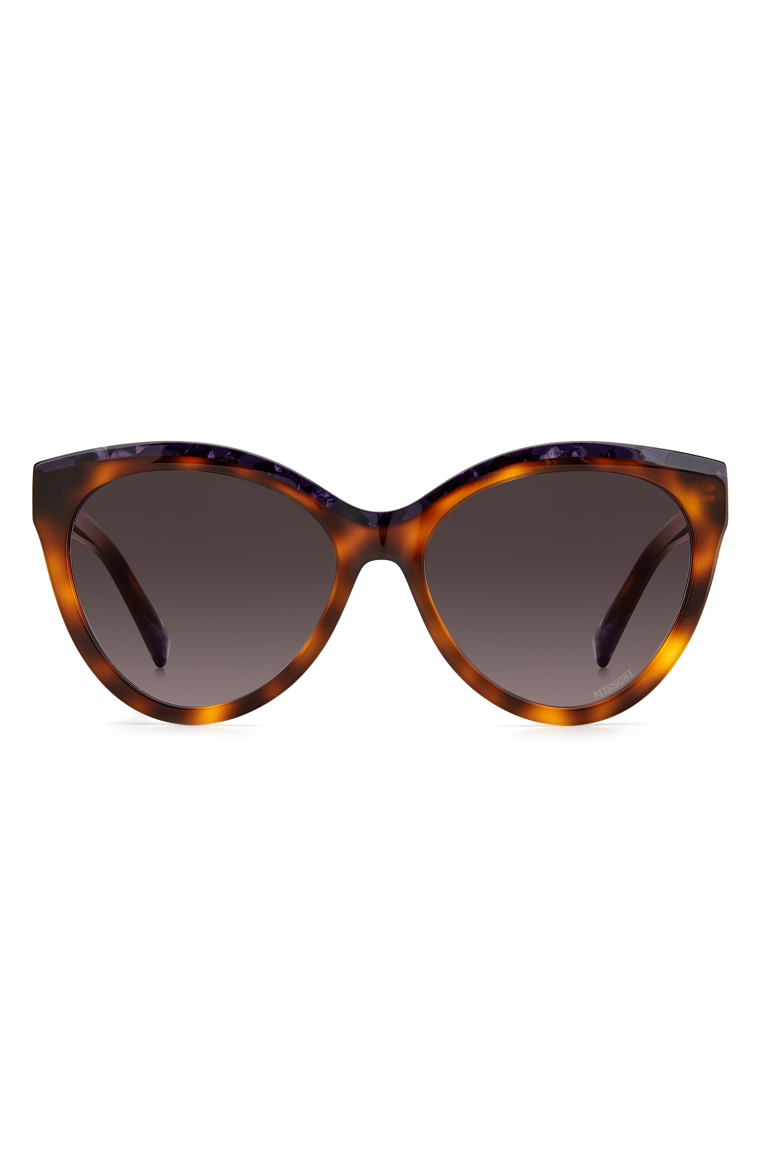 Missoni 57mm Gradient Cat Eye Sunglasses