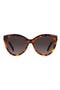 57mm Gradient Cat Eye Sunglasses