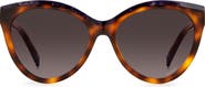Missoni 57mm Gradient Cat Eye Sunglasses