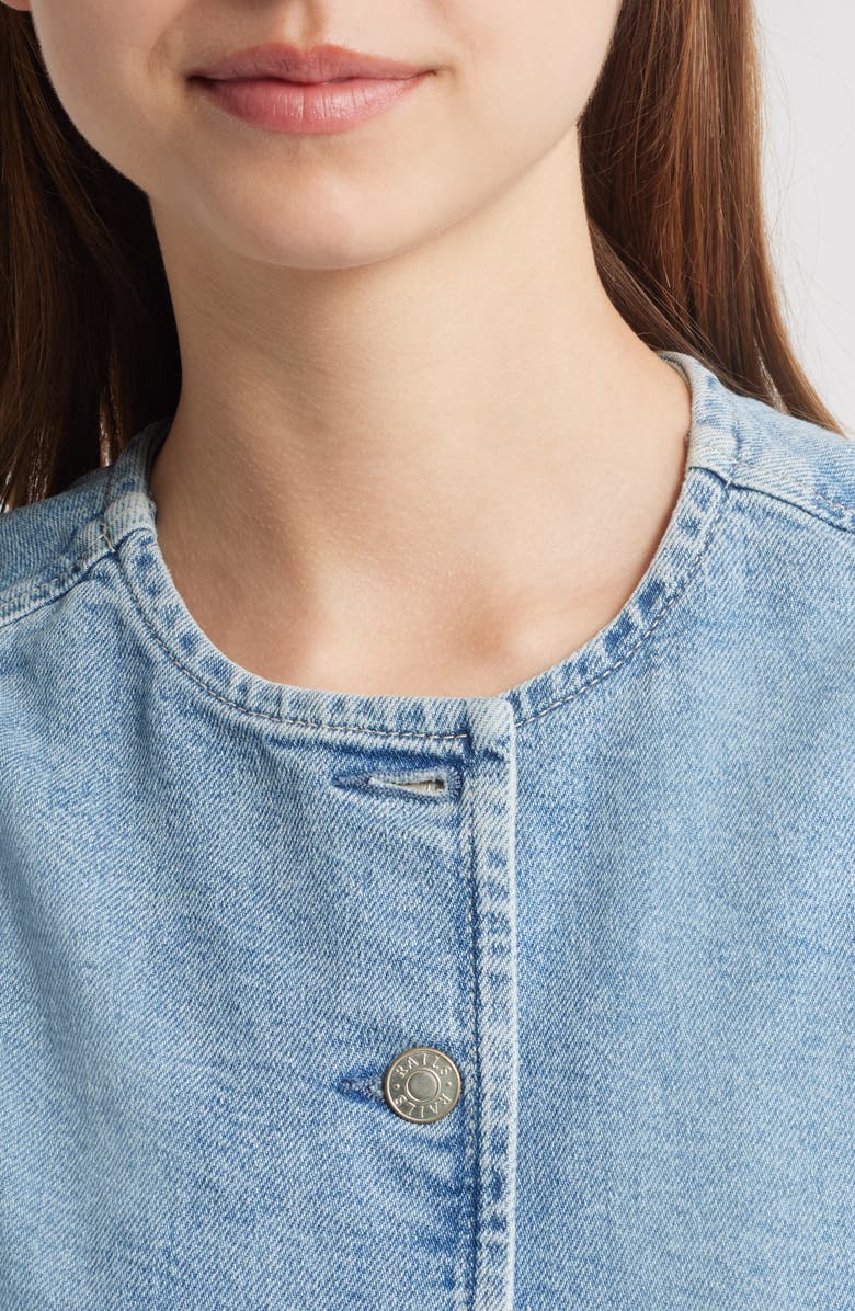 Rails Portola Denim Vest, Alternate, color,