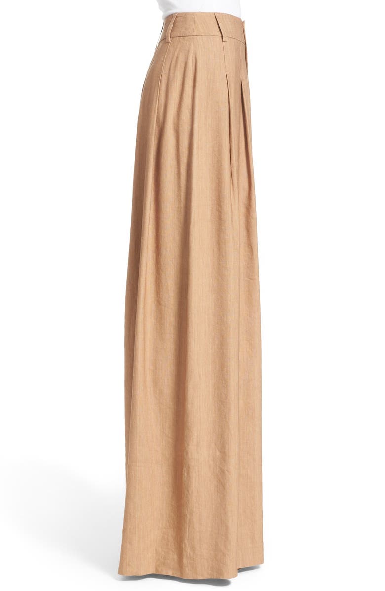 Alice + Olivia 'Scarlet' Flare Pants, Alternate, color, 