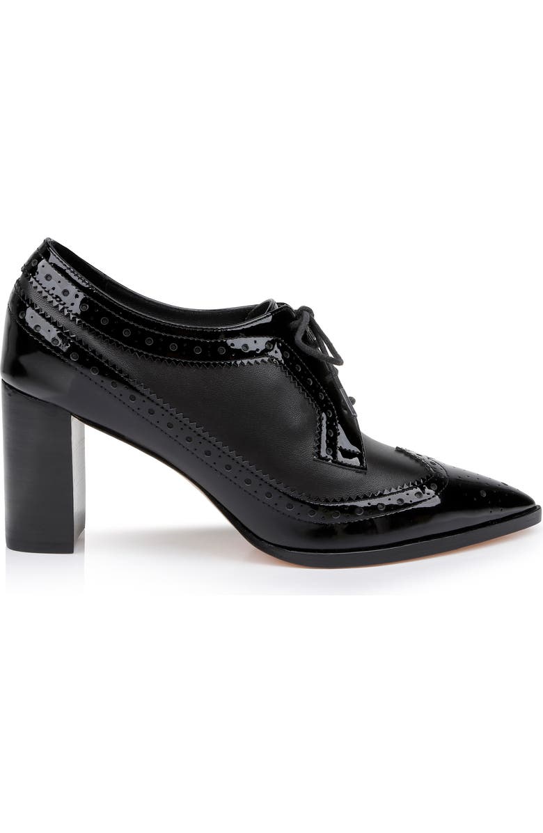 L'AGENCE Elodie Pump, Alternate, color, Black Leather