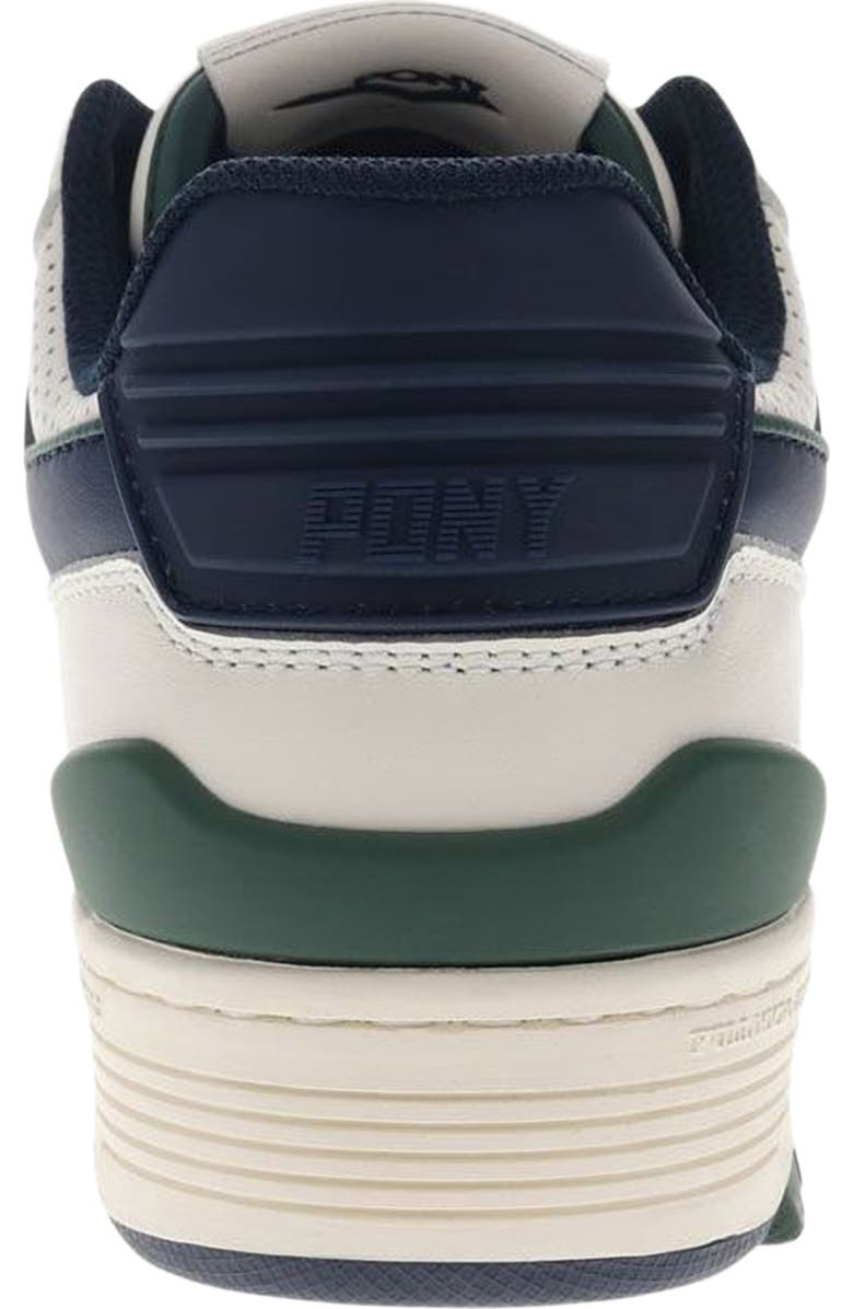 PONY M100 Low Archive Sneakers, Alternate, color, Snow White/Navy/Green