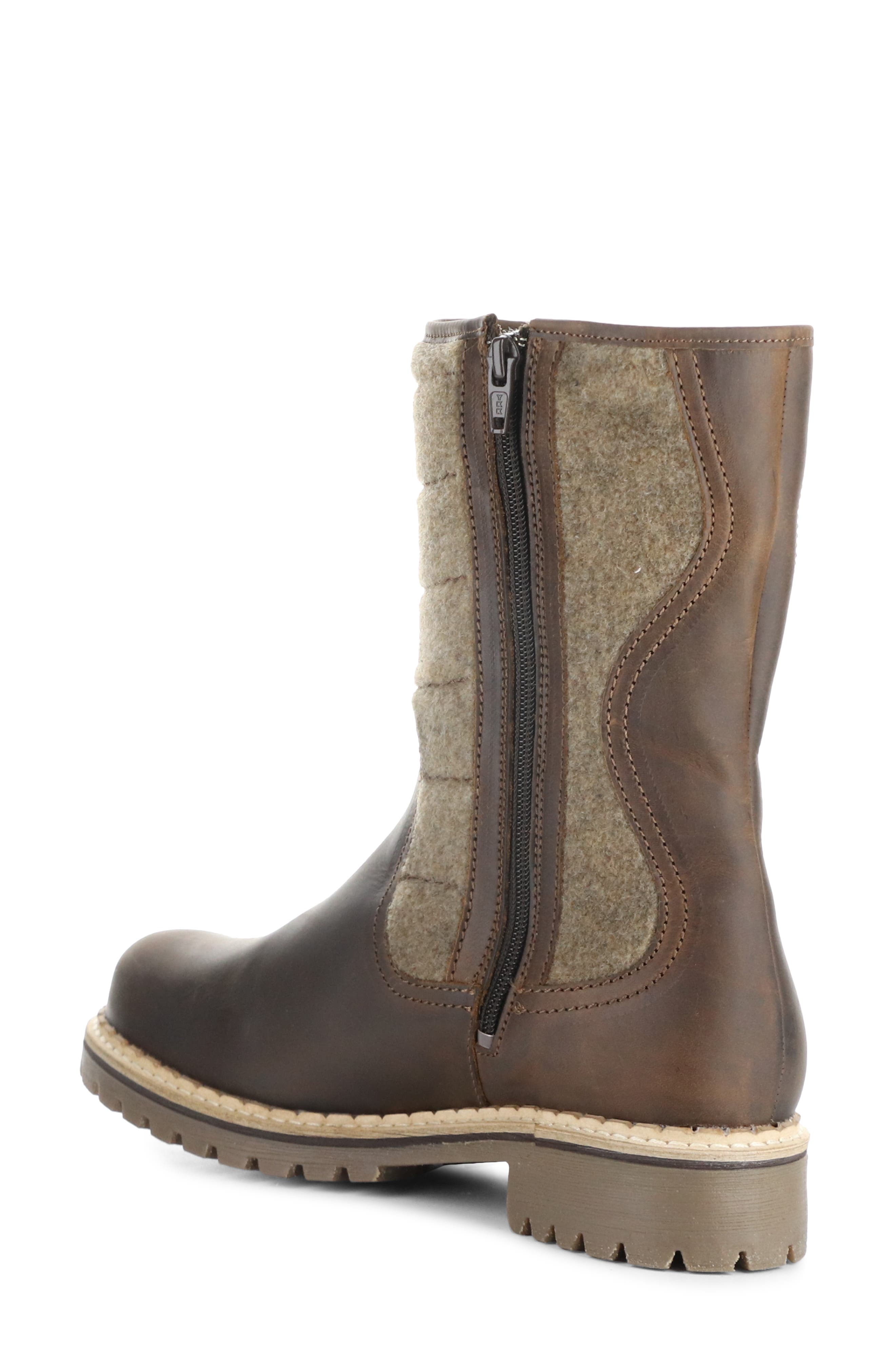 Bos. & Co. Harlyn Waterproof Boot, Alternate, color, Camel/Beige Saddle/T