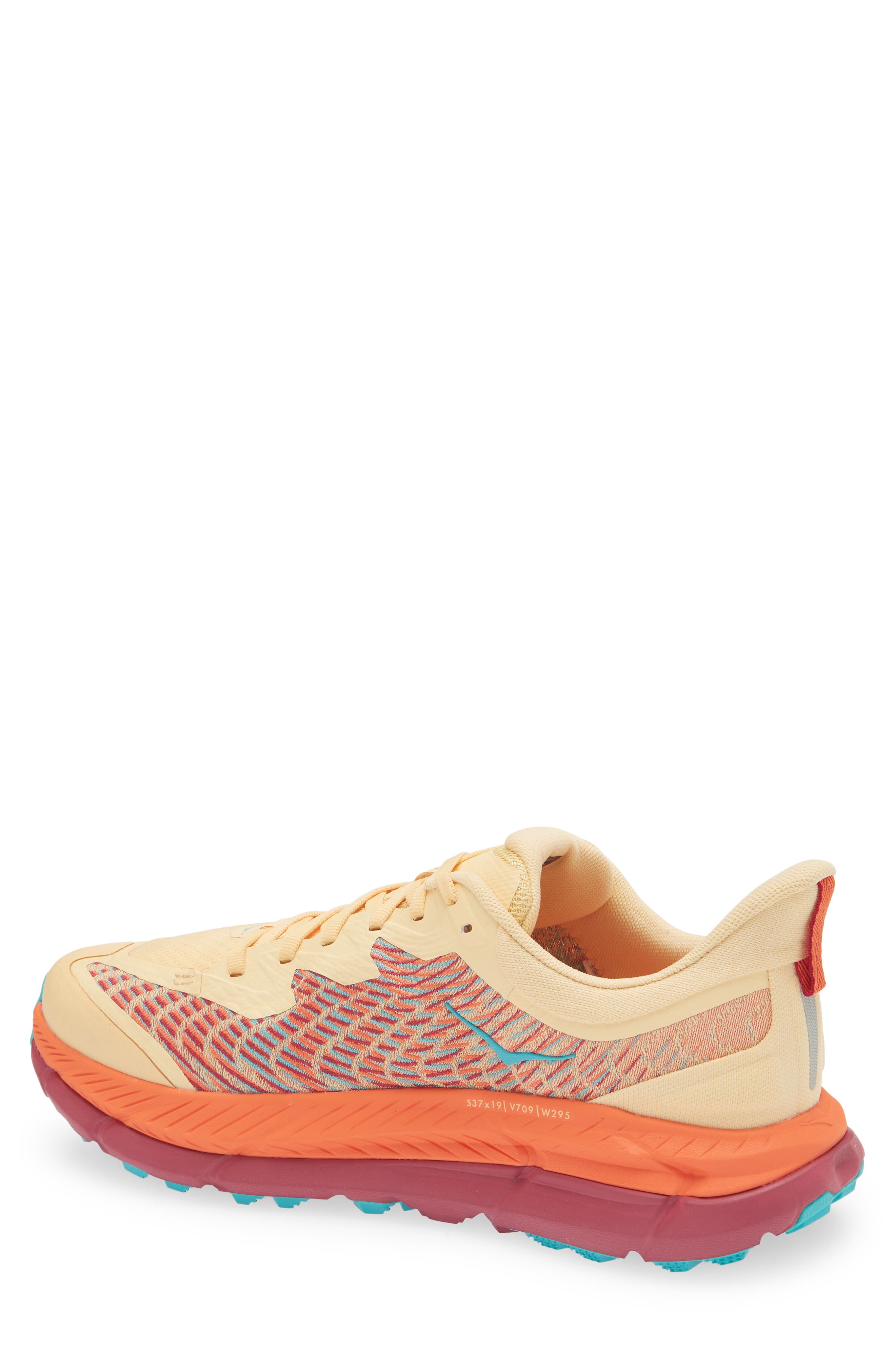 HOKA Mafate Speed 4 Trail Running Shoe, Alternate, color, Impala / Flame