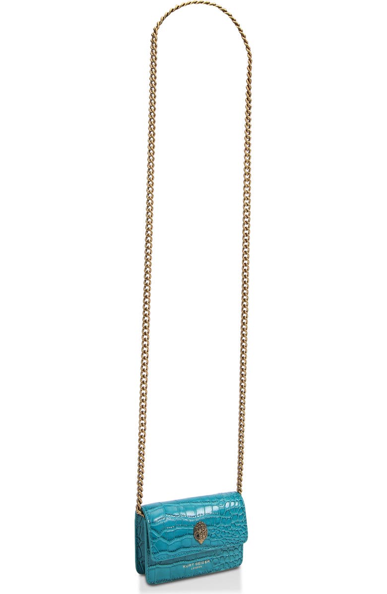 Kurt Geiger London XS Shoreditch Leather Crossbody Bag, Alternate, color,