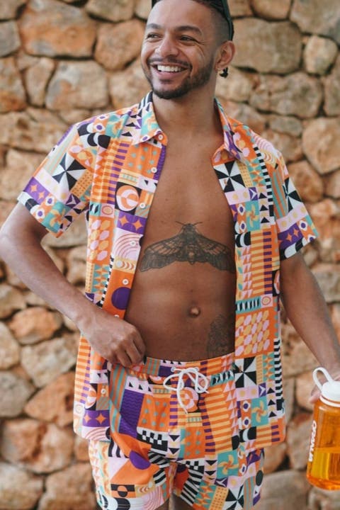 Endless Summer Men's Short Sleeve Shirt