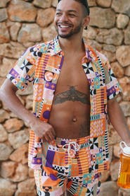 OOSC Endless Summer Men's Short Sleeve Shirt