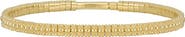 Bony Levy 14K Gold Beaded Links Bangle Bracelet