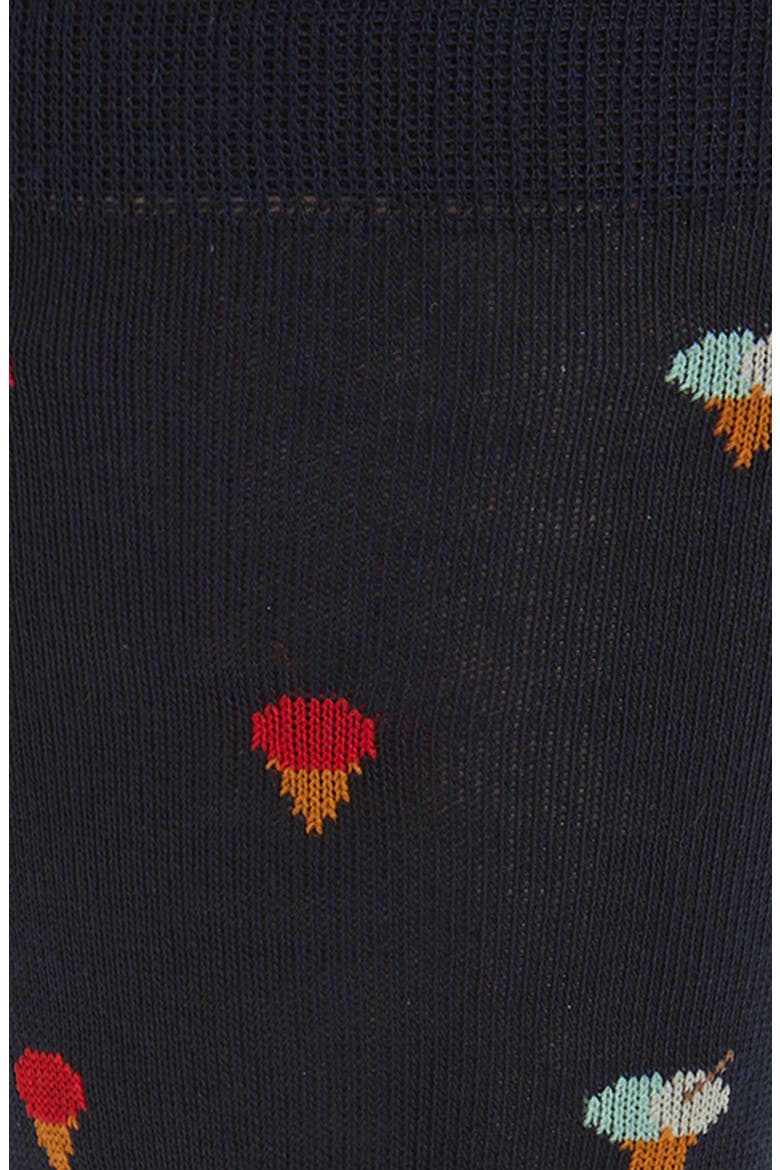 Kerry Ice Cream Cotton Blend Dress Socks, Alternate, color, NAVY