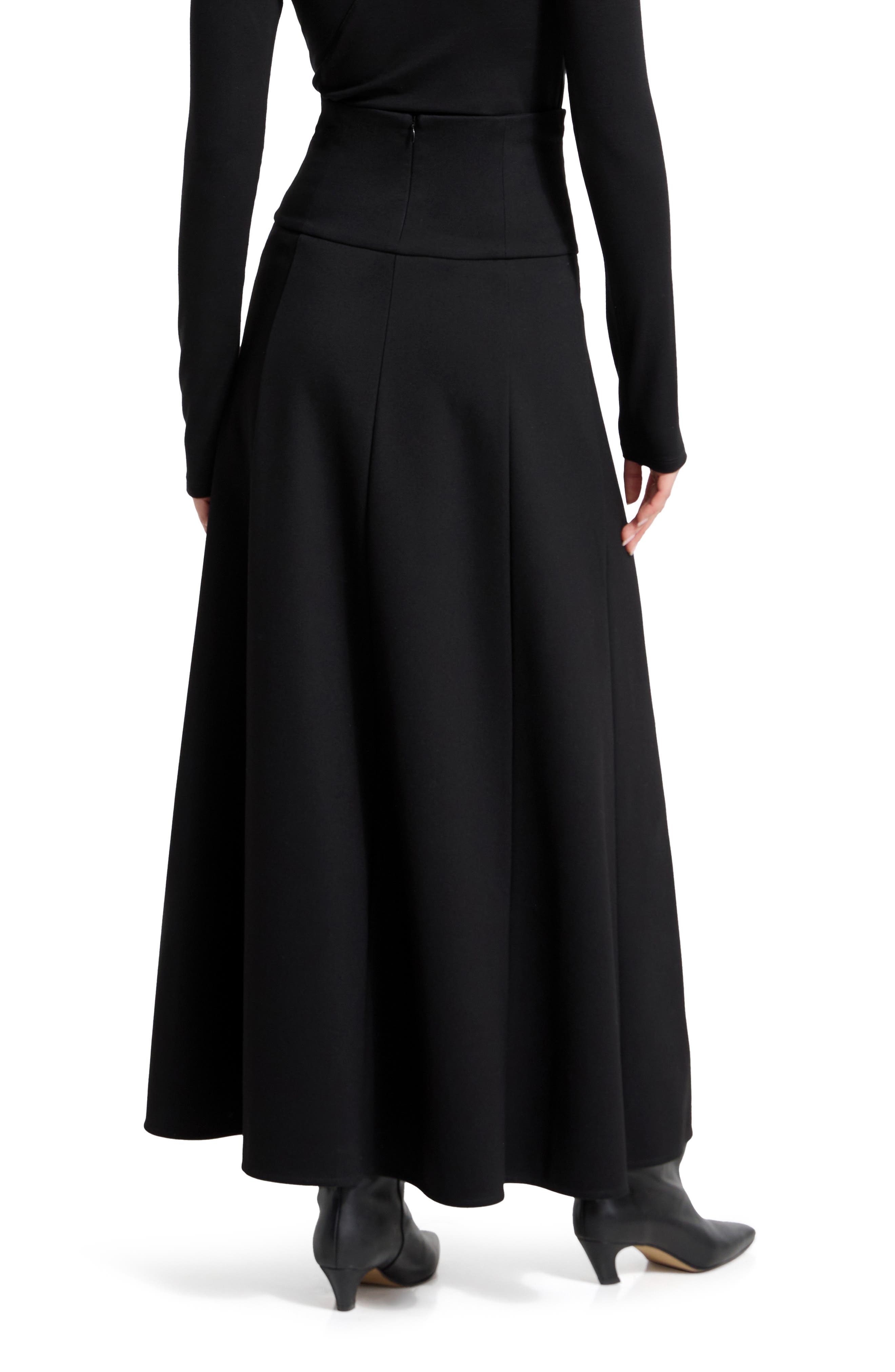 India Ponte Maxi Skirt - image 2