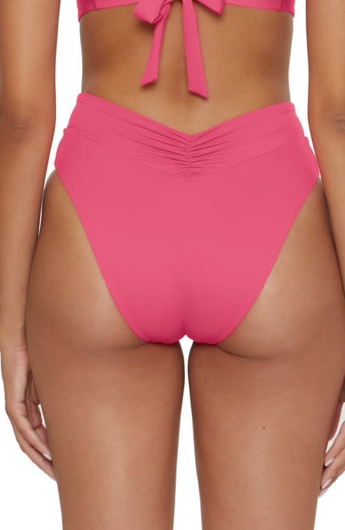 BECCA BECCA COLOR CODE HIGH WAIST BIKINI BOTTOMS 