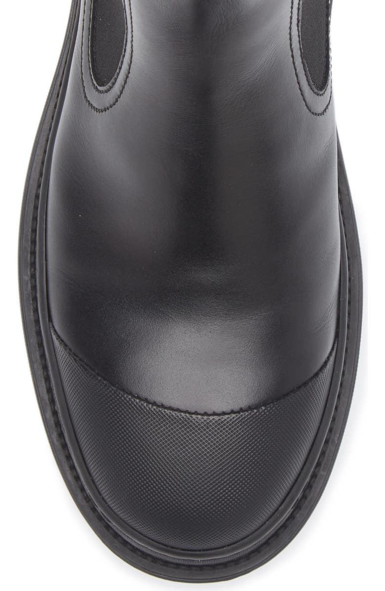 Aquatalia Kent Genuine Shearling Lined Chelsea Boot, Alternate, color,