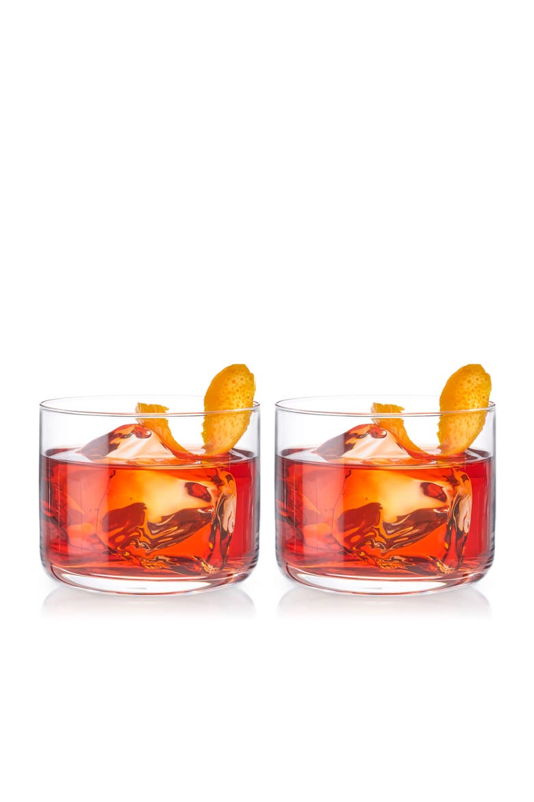 Raye Crystal Negroni Glasses Set of 2, Alternate, color, Clear