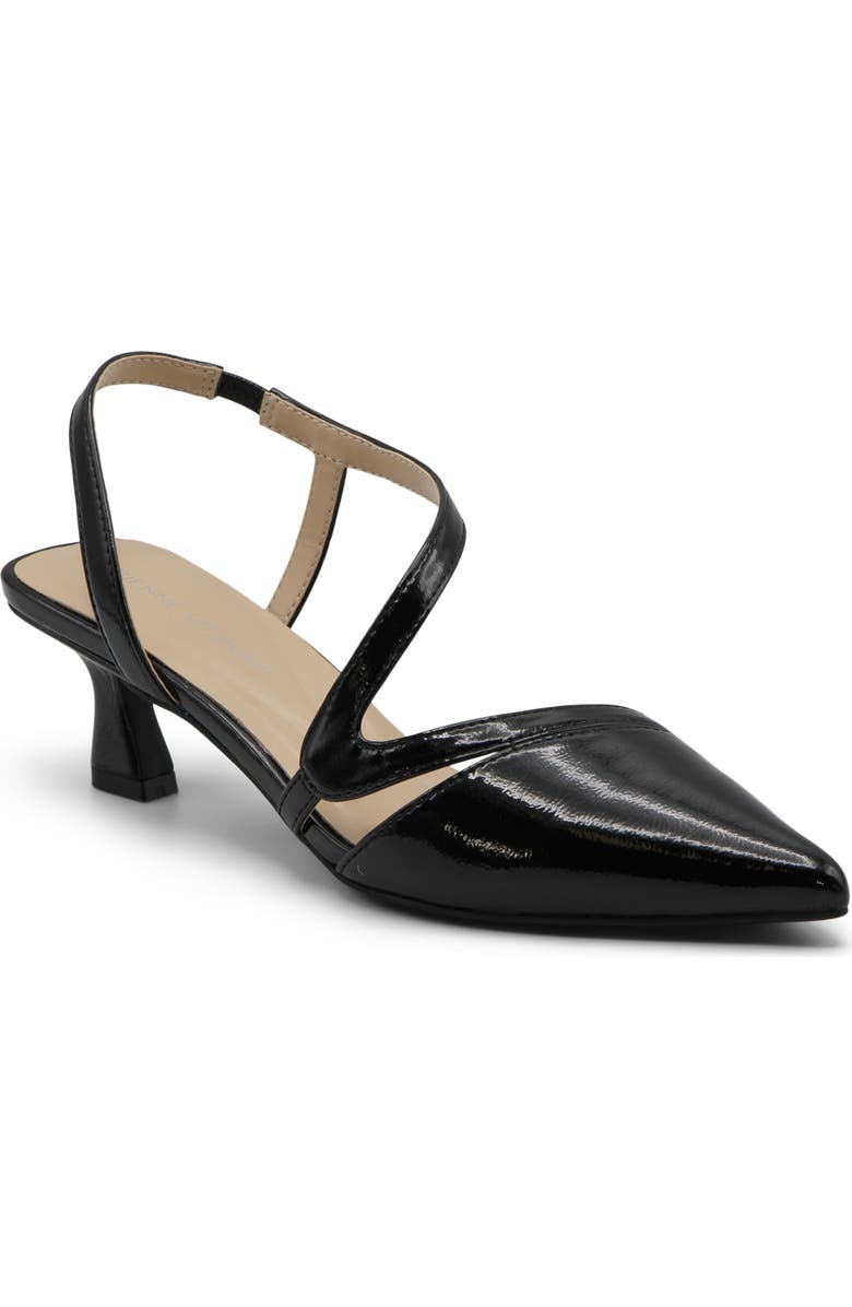 Adrienne Vittadini Sinnia Pointed Toe d'Orsay Pump, Main, color, Black