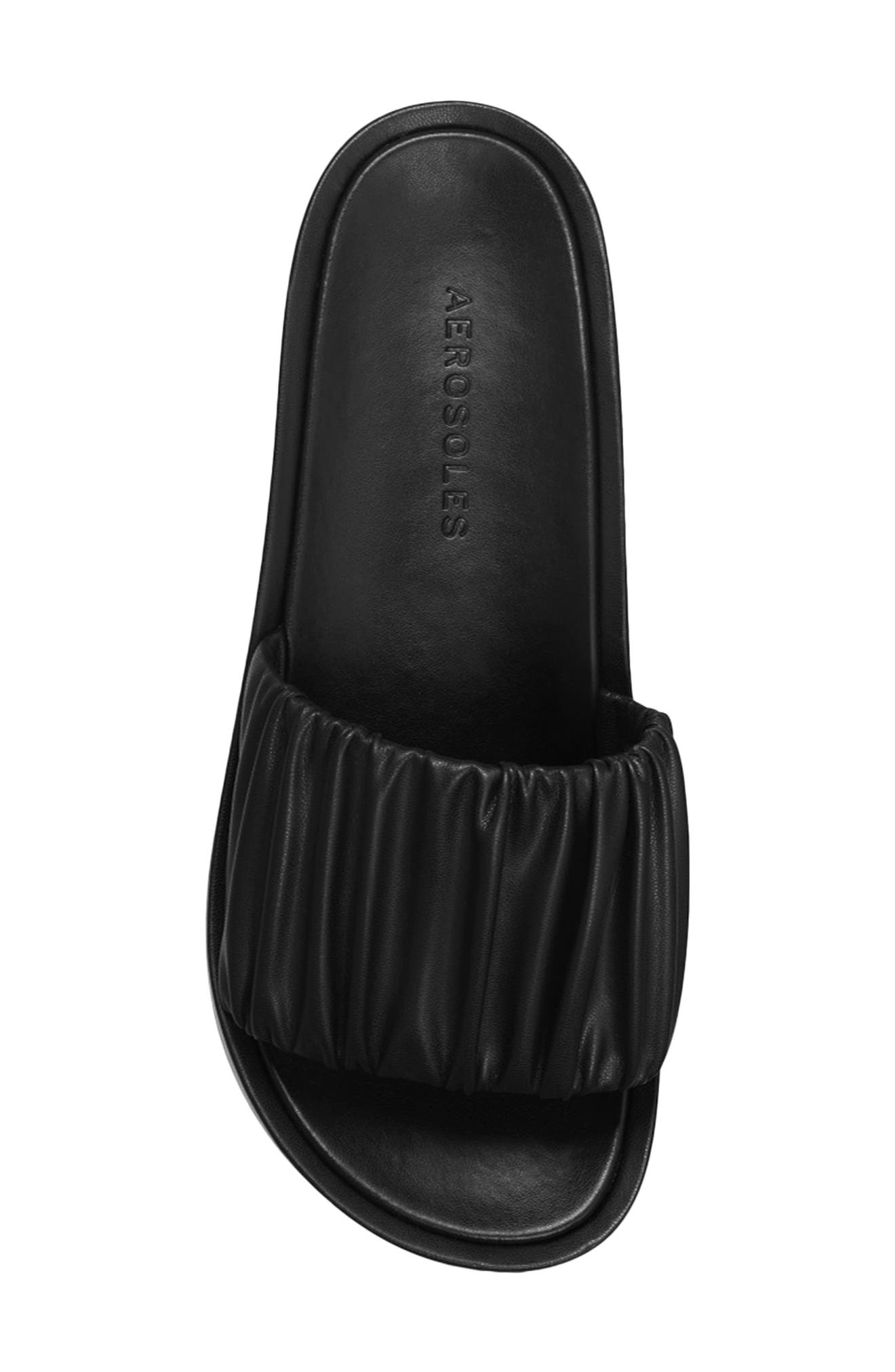 Aerosoles Aerosole Dada Platform Wedge Slide Sandal, Alternate, color, 