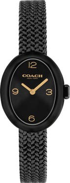 COACH Sammy Mesh Strap Watch, 22.5mm