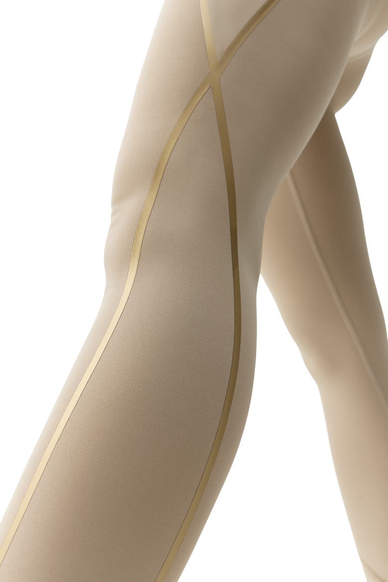 Gold 7/8 Performance High Rise Sport Legging, Alternate, color, Stick