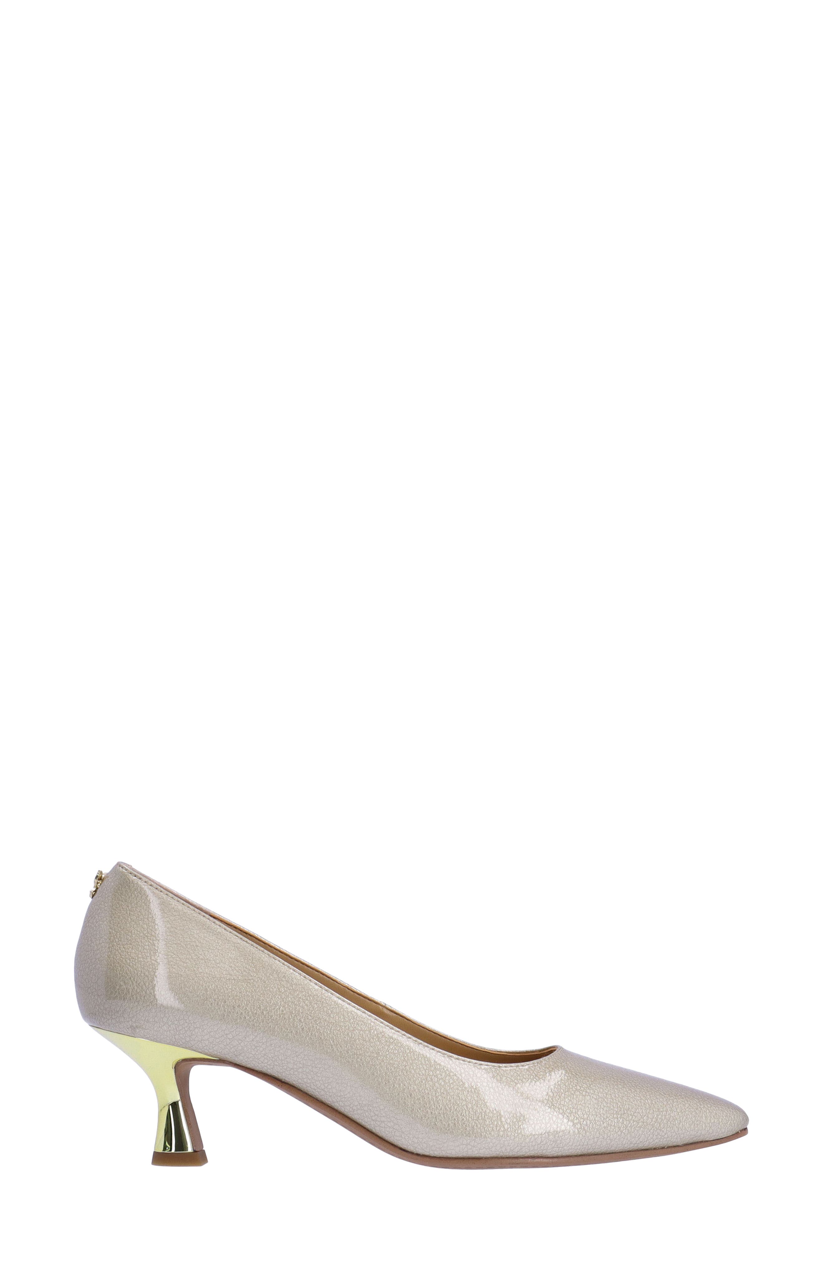 J. Reneé Ellsey Kitten Heel Pump, Alternate, color, Taupe