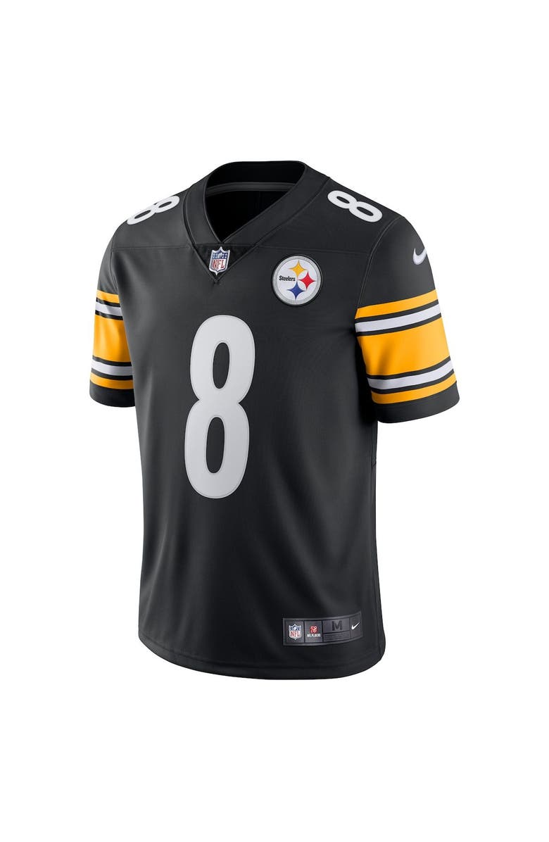 Nike Men's Nike Kenny Pickett Black Pittsburgh Steelers Vapor Limited Jersey, Alternate, color, 