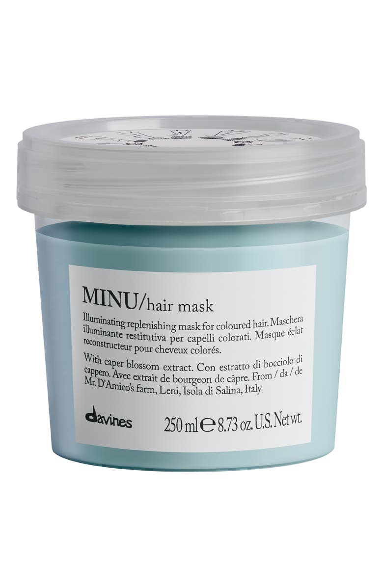 Davines MINU Color Protecting Hair Mask, Main, color,