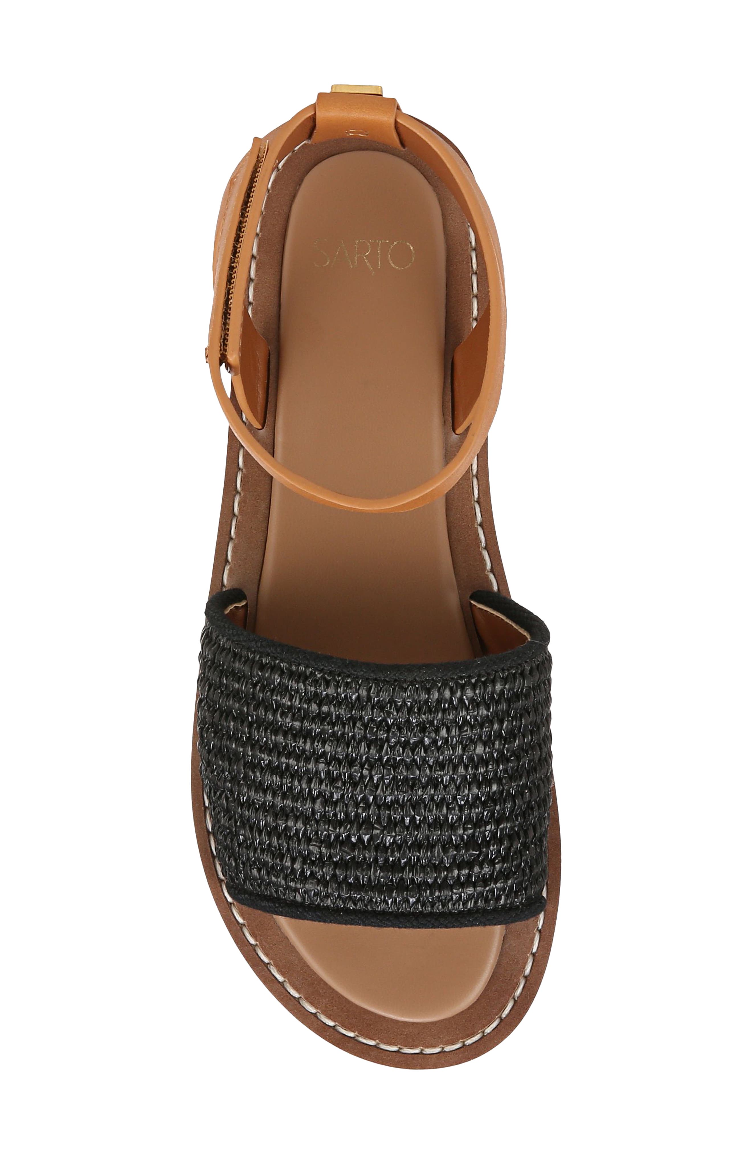 SARTO by Franco Sarto Rosa Ankle Strap Sandal, Alternate, color, 