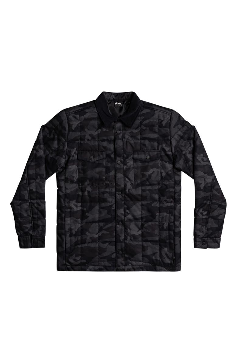 Quiksilver Broken Nose Shirt Jacket, Alternate, color, 