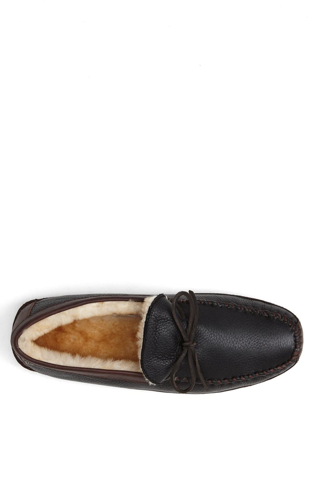 'Polson' Slipper, Alternate, color, BLACK ELK