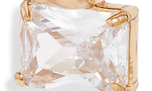 Nordstrom Cubic Zirconia Drop Huggie Earrings