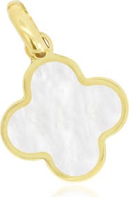 The Lovery Fine Jewelry Mother of Pearl Clover Charm
