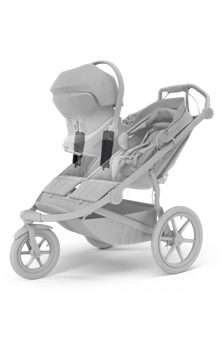 Thule Urban Glide 3 Double Car Seat Adapters, Alternate, color, Black