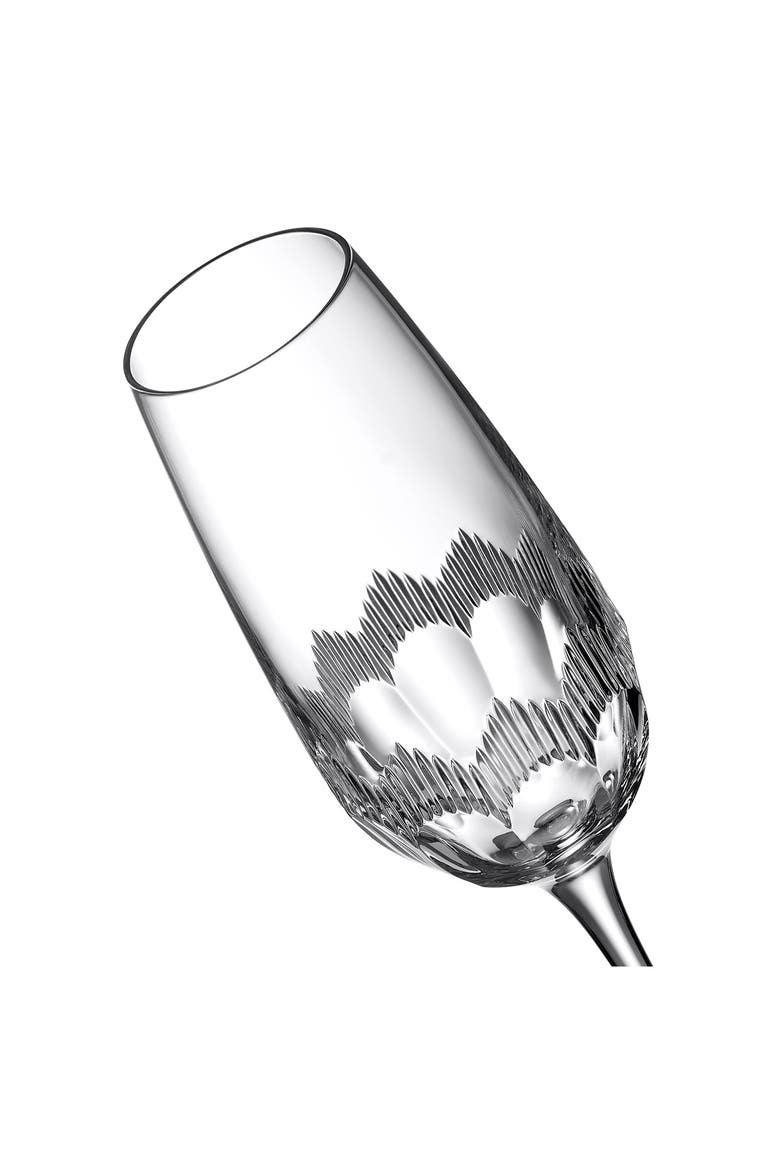 Mixology Mixed Set of 4 Champagne Flutes, Alternate, color, NO COLOR