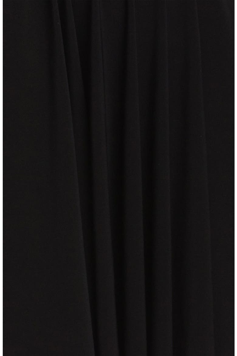 Shirred Long Sleeve Dress, Alternate, color, BLACK