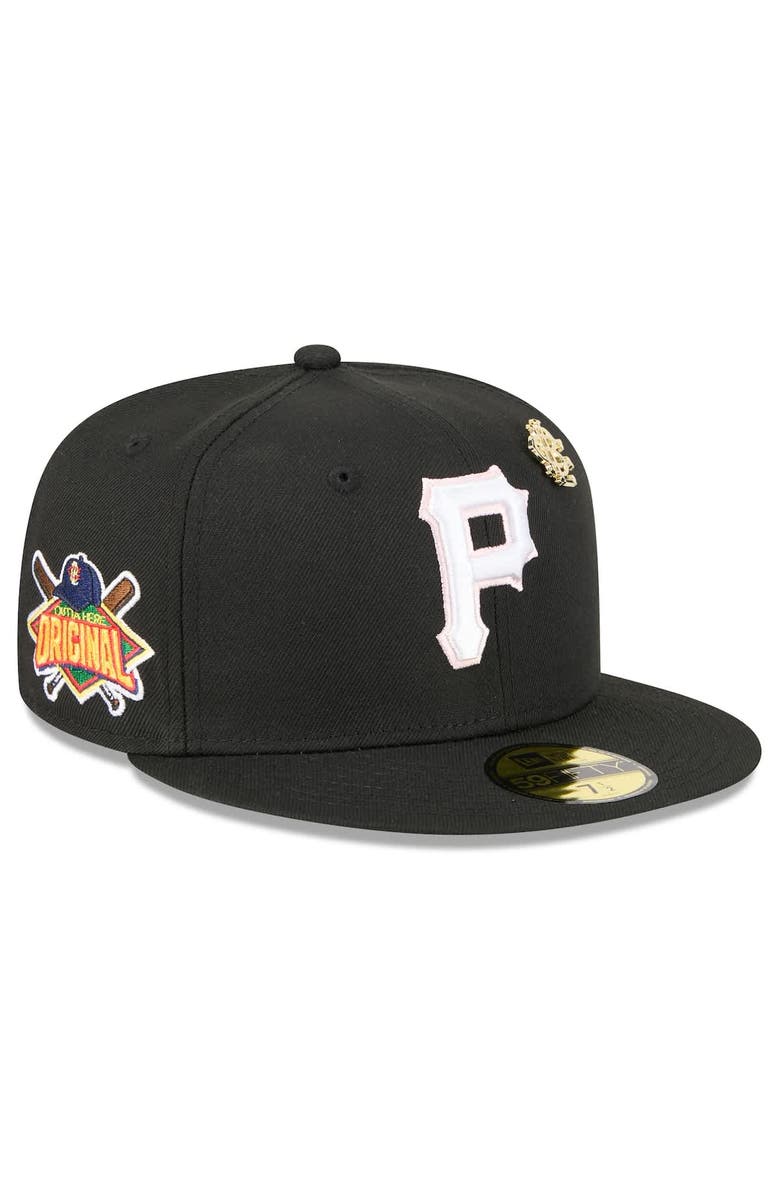 New Era Men's New Era Black Pittsburgh Pirates 2025 Big League Chew 59FIFTY Fitted Hat, Alternate, color, Black